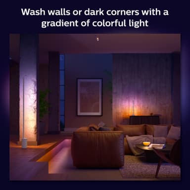 Philips Hue Gradient Signe pöytävalaisin (valkoinen)