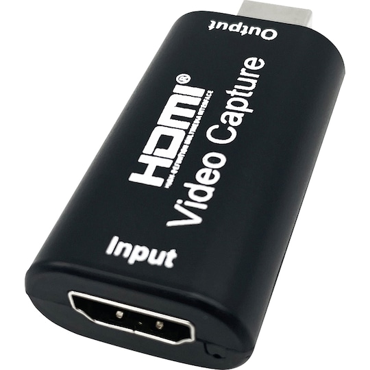 Wistream HDMI - USB adapteri (musta)