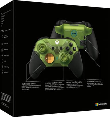 Xbox Elite Halo Infinite Series 2 peliohjain