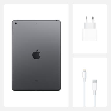 iPad 10,2" (2020) 32 GB WiFi (tähtiharmaa)