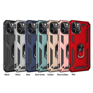 iPhone 12 Pro Max sormirenkaan tukijalustan hybridikotelo