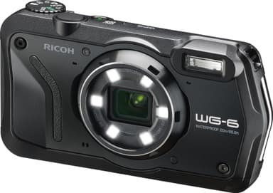 Ricoh kompaktikamera WG-6 (musta)