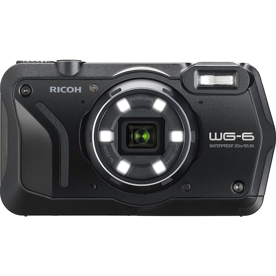 Ricoh kompaktikamera WG-6 (musta)