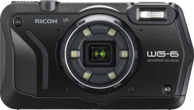 Ricoh kompaktikamera WG-6 (musta)