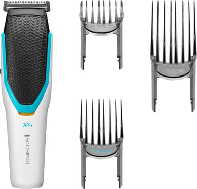 Remington Power-X Series X4 hiustenleikkuukone HC4000 (valk./sin.)