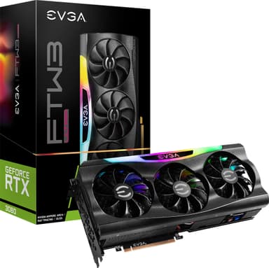 EVGA GeForce RTX 3080 FTW3 ULTRA GAMING LHR näytönohjain (10 GB)