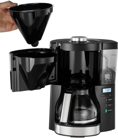 Melitta Look Timer kahvinkeitin MEL22184 (musta)