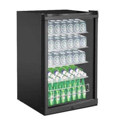 Cavin Vapaasti seisova olutkaappi / juoman jäähdytin - Polar Collection 115 L musta