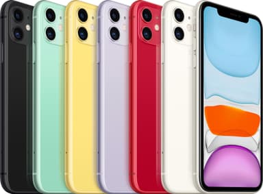 iPhone 11 älypuhelin 128 GB (valkoinen)