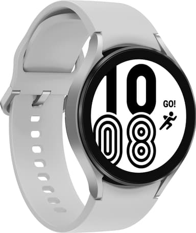 Samsung Galaxy Watch4 44mm LTE älykello (hopea)