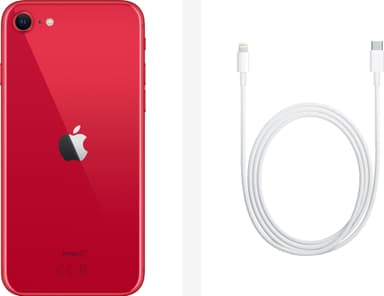 iPhone SE älypuhelin 128 GB (punainen)
