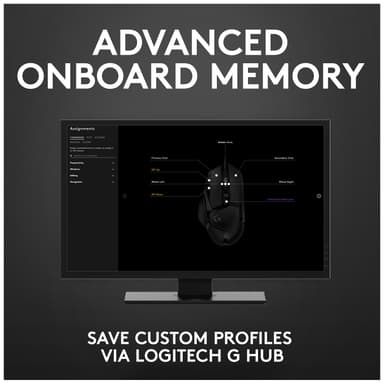 Logitech G502 Hero USB pelihiiri (musta)