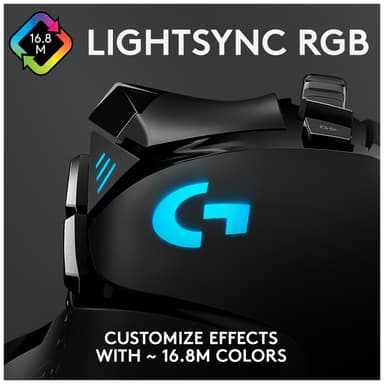 Logitech G502 Hero USB pelihiiri (musta)