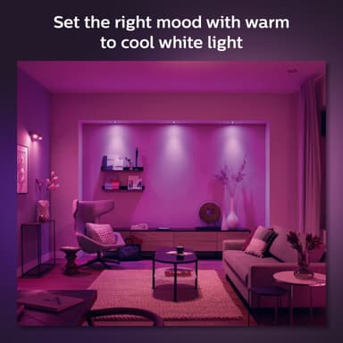 Philips Hue Centura upotettu spottivalo 3x5,7W (alumiini)