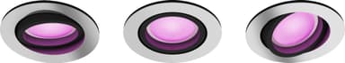 Philips Hue Centura upotettu spottivalo 3x5,7W (alumiini)