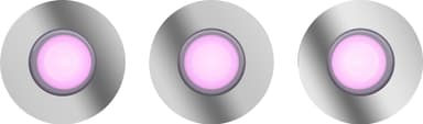 Philips Hue Xamento upotettu spottivalo, 3x5W (kromi)
