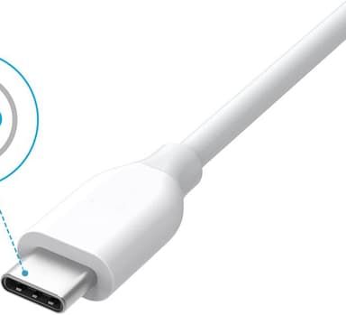 Anker Powerline USB-C - USB 3.0 kaapeli 0,9 m (valkoinen)