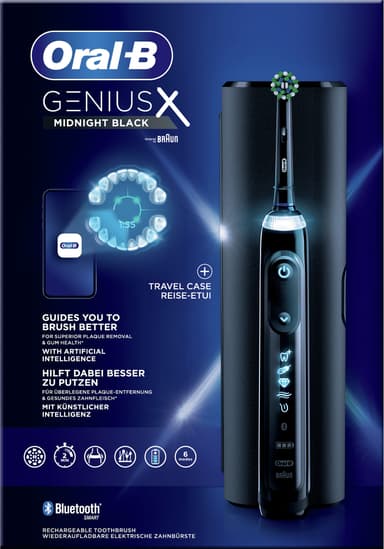 Oral-B Genius X Black TC sähköhammasharja 396949 (musta)