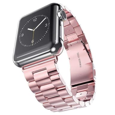 SKALO Teräsranneke Apple Watch 38/40/41mm - Pinkki