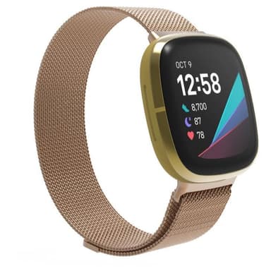 SKALO Milanese Loop to Fitbit Versa 3 - Ruusukulta