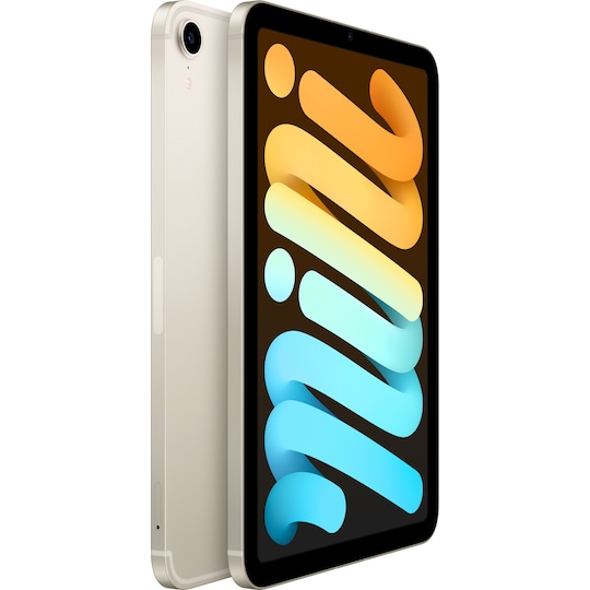 iPad mini (2021) 64 GB WiFi + Cellular (tähtivalkea)