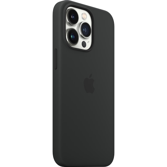 iPhone 13 Pro silikonikuori MagSafella (keskiyönsininen)