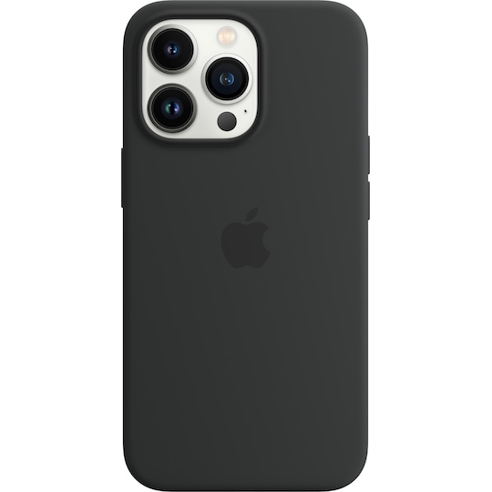 iPhone 13 Pro silikonikuori MagSafella (keskiyönsininen)