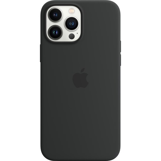 iPhone 13 Pro Max silikonikuori MagSafella (keskiyönsininen)