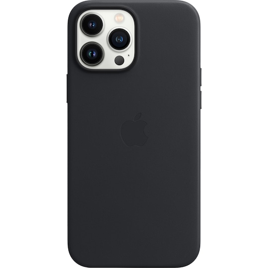 iPhone 13 Pro Max nahkakuori MagSafella (keskiyönsininen)