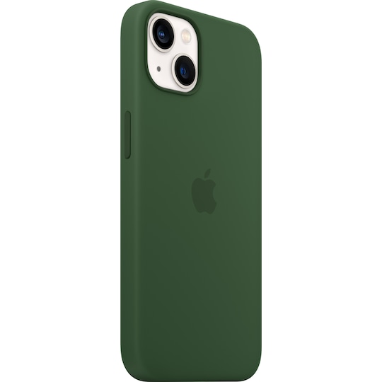 iPhone 13 silikonikuori MagSafella (apilanvihreä)