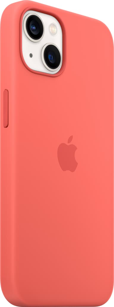 iPhone 13 silikonikuori MagSafella (ruusumanteli)