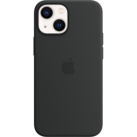 iPhone 13 Mini silikoninen suojakuori MagSafella (keskiyönsininen)
