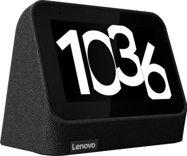 Lenovo Smart Clock 2 herätyskello, Google Assistant (musta)