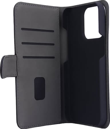 Gear iPhone 13 Pro lompakkokotelo (musta)