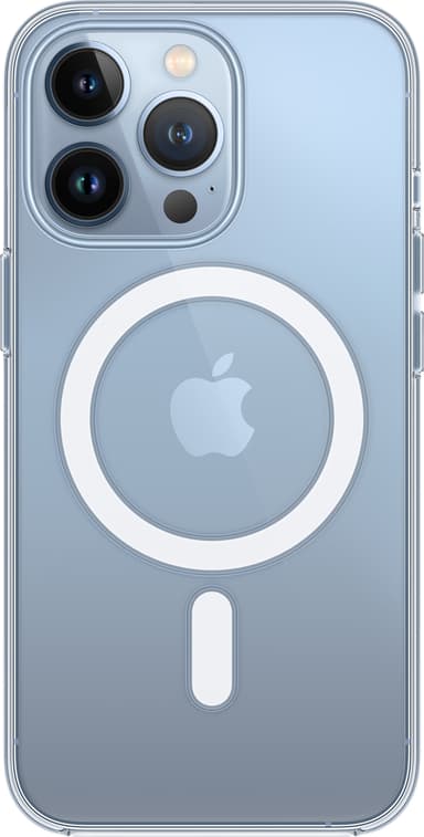 iPhone 13 Pro suojakuori MagSafella (läpinäkyvä)