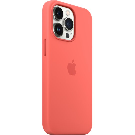 iPhone 13 Pro silikonikuori MagSafella (ruusumanteli)