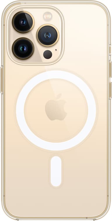 iPhone 13 Pro suojakuori MagSafella (läpinäkyvä)