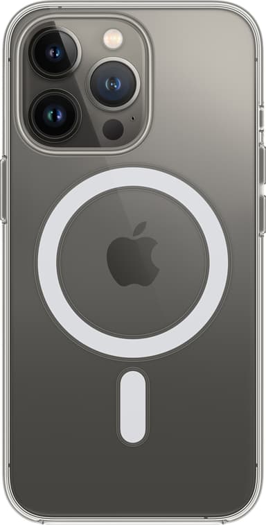 iPhone 13 Pro suojakuori MagSafella (läpinäkyvä)