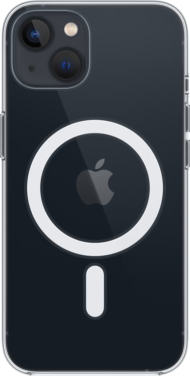 iPhone 13 suojakuori MagSafella (läpinäkyvä)