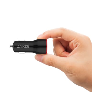 Anker PowerDrive 2 24W Dual USB autolaturi (musta)