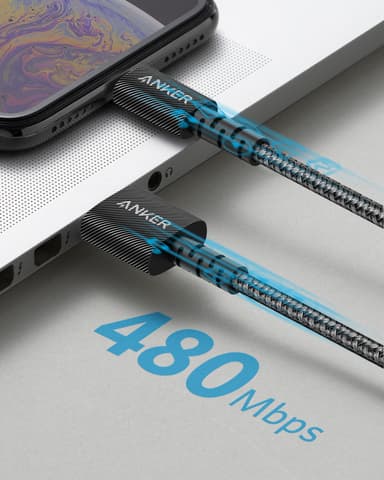 Anker PowerLine Select+ USB-A – LTG kaapeli 1,8 m (musta)