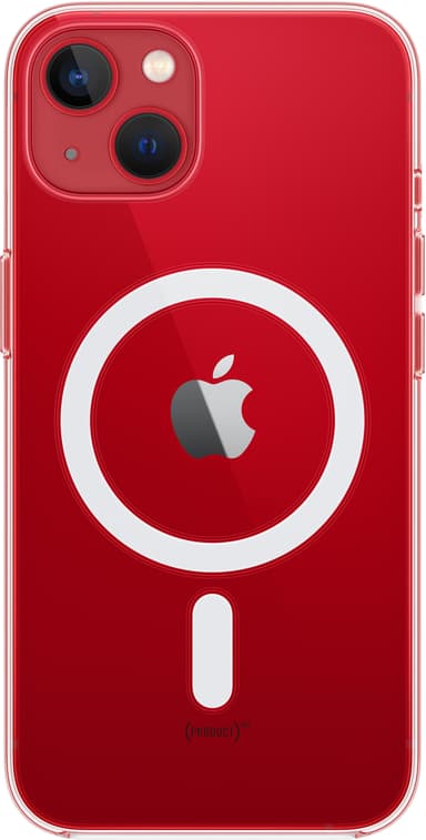 iPhone 13 suojakuori MagSafella (läpinäkyvä)