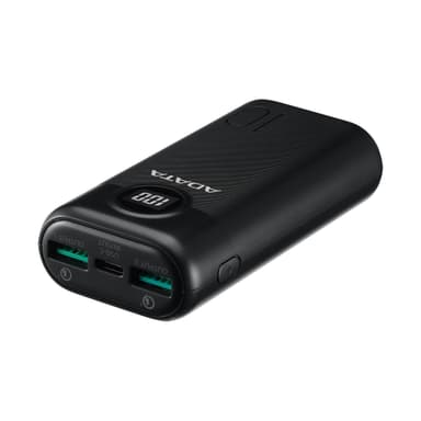 ADATA AP10000QCD Power Bank Musta litiumioniakku 10000mAh