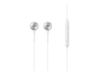 Samsung EO-IG935, Kuulokkeet, In-ear, Puhelut ja musiikki, Valkoinen, Kaksikanavainen, Soita/Tauko, Volume +, Volume -