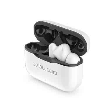 LEDWOOD Kuuloke Capella TWS  True Wireless In-Ear Valkoinen Mic