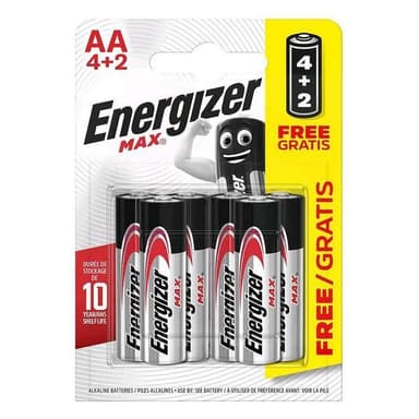 Akut Max Power Energizer LR06 AA (6 uds)