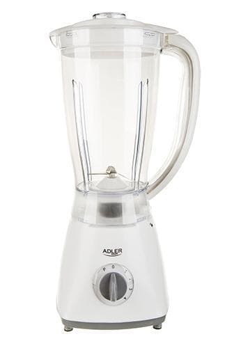 Adler Blender AD 4057 Pöytälevy, 450 W, Purkin materiaali Muovi, Purkin tilavuus 1,5 L, Valkoinen