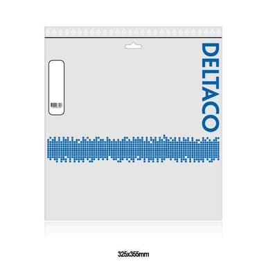 DELTACO U / UTP Cat6a -liitäntäkaapeli, 20m, 500MHz, Delta-sertifioitu, musta