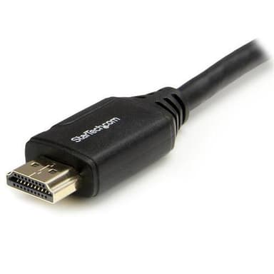 StarTech.com HDMM1MP, 1 m, HDMI-tyyppi A (vakio), HDMI-tyyppi A (vakio), 3840 x 2160 pikseliä, Musta