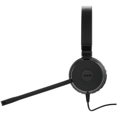 Jabra Evolve 30 II, Kuulokkeet, Pääpanta, Toimisto/puhelukeskus, Musta, Kaksikanavainen, 0,95 m